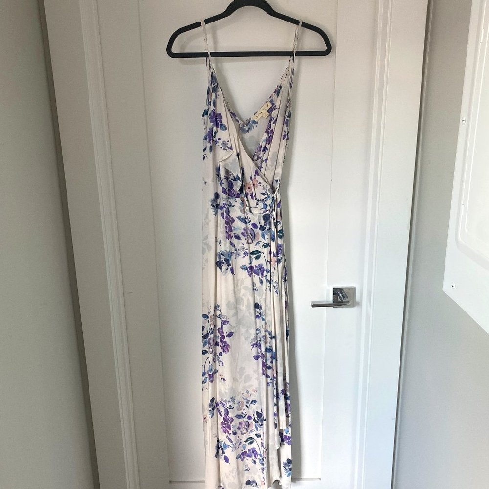 White Wrap Dress